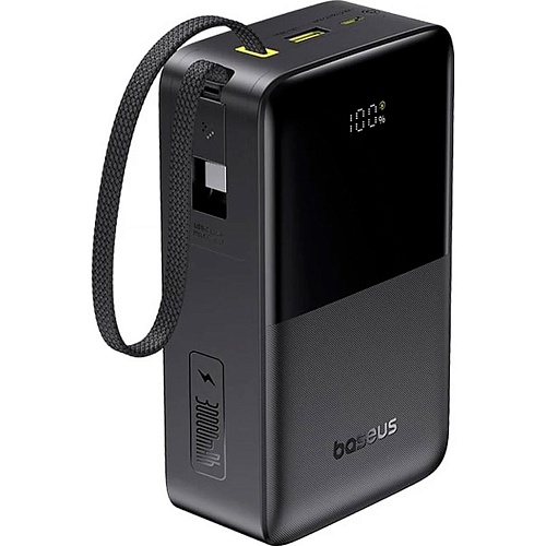 Внешний аккумулятор Baseus EnerFill FC51 Bipow2 Pro 30000mAh 22.5W Black (E0028100) Уценка