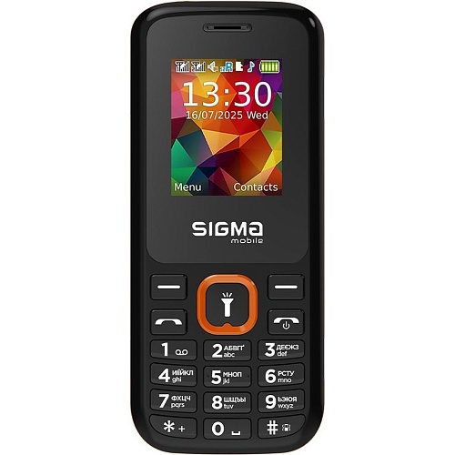 Мобильный телефон Sigma mobile X-style 171 MINI Black/Orange UA-UCRF (4827798813737)