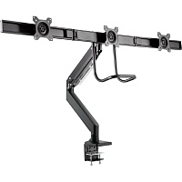 Настольное крепление для мониторов Gembird MA-DA3-03 17"-27" Black
