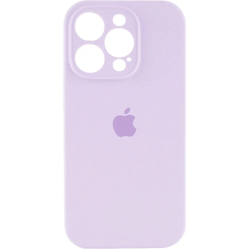 Чехол Silicone Case Camera Protect для Apple iPhone 16 Pro Lilac AA