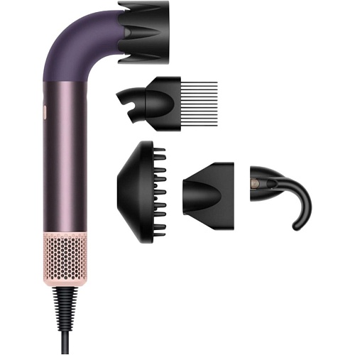 Фен Dyson HD17 Supersonic Professional Hair Dryer Curly+Coily Jasper Plum (123486-01)