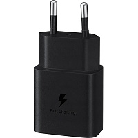 Сетевое зарядное устройство Samsung 15W PD Black (EP-T1510NBEGEU)