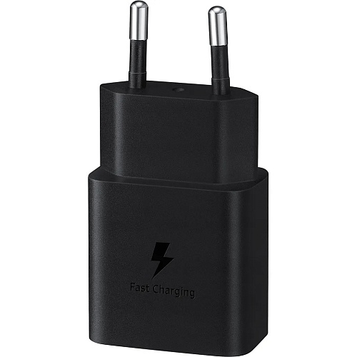 Сетевое зарядное устройство Samsung 15W PD Black (EP-T1510NBEGEU)