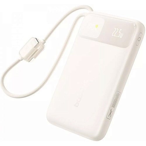Зовнішній акумулятор Baseus EnerFill FC11 10000mAh 22.5W Beige (E0027R05) - придбати в Дніпрі, Україні: ціна, характеристики | інтернет-магазин TOUCH