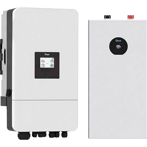 Система хранения энергии Deye SUN-8K-SG05LP3-EU-SM2 8kW + 1 АКБ SE-F16-С 16kWh (51.2V/314Ah/16076Wh)