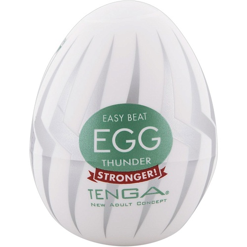 Мастурбатор-яйце Tenga Egg Thunder (E23732) - придбати в Дніпрі, Україні: ціна, характеристики | інтернет-магазин TOUCH