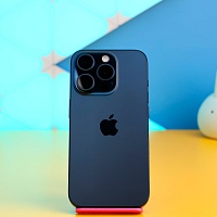 Смартфон Apple iPhone 15 Pro 128GB Blue Titanium (MTV03) Б/У - придбати в Дніпрі, Україні: ціна, характеристики | інтернет-магазин TOUCH