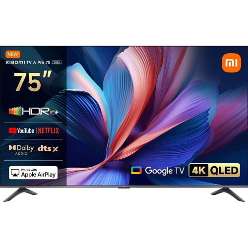Телевизор Xiaomi TV A Pro 75" QLED Ultra HD 4K 2026 EU (L75MB-APEU)