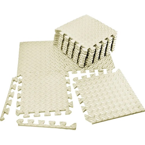 Спортивный мат EasyFit 8 шт White (EF-1950-30-W)
