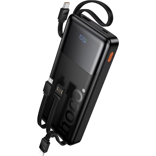 Зовнішній акумулятор Hoco J156 Founder 10000mAh 22.5W Black (6942007662277) - придбати в Дніпрі, Україні: ціна, характеристики | інтернет-магазин TOUCH