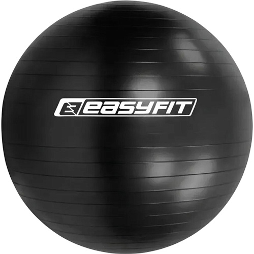 Мяч для фитнеса EasyFit BalanceBall 65cm Black (EF-3007-BK)