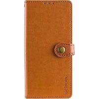 Чехол-книжка GETMAN Gallant для Redmi 15C (Europe version) Brown