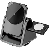 Беспроводное зарядное устройство WiWU Wi-W018 3в1 Coolpad MagSafe