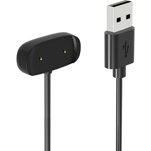 Зарядное устройство Xiaomi для смарт часов Amazfit GTR 2/ 2e/ GTS 2/ 2e/  2 mini/ T-ReX Pro/ Bip U/ Bip 3/ 3 Pro Black OEM