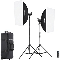 Студийный свет Godox SL100D-K2 Softbox Kit 