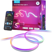 Светодиодная лента Govee H61D3 Neon Rope Light 2 White RGBIC 3м (H61D3301)