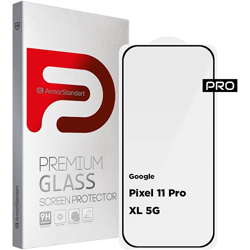Защитное стекло ArmorStandart Pro Glass для Google Pixel 11 Pro XL 5G Black (ARM93061)