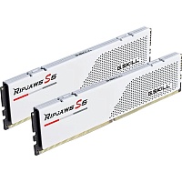 Модуль пам'яті DDR5 G.Skill Ripjaws S5 2x32GB 6000MHz Matte White (F5-6000J2836G32GX2-RS5W) - придбати в Дніпрі, Україні: ціна, характеристики | інтернет-магазин TOUCH