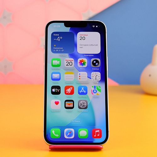 Смартфон Apple iPhone 14 256GB Starlight (MPW43) Б/У