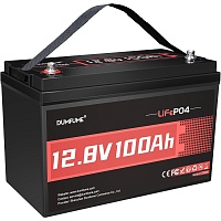 Аккумулятор Dumfume LiFePO4 12V (12.8V/100Ah/1280Wh) (Dumfume-12,8V/100Ah)