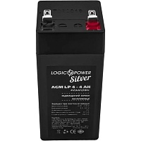 Акумулятор LogicPower Silver AGM 4V (4V/4Ah/16Wh) (4238) - придбати в Дніпрі, Україні: ціна, характеристики | інтернет-магазин TOUCH