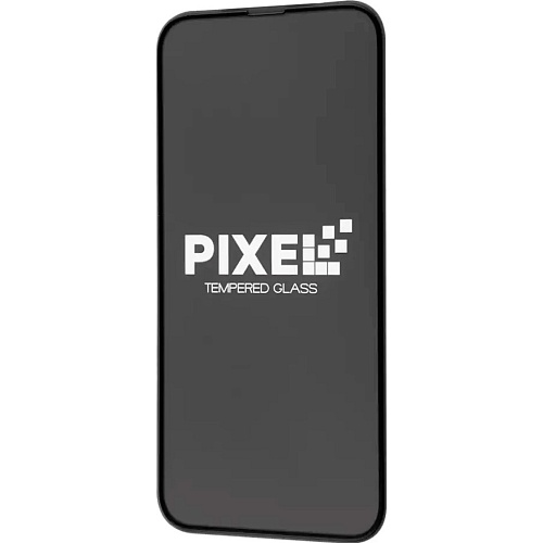 Защитное стекло Pixel Full Screen Glass для Apple iPhone 17e/ 16e/ 14/ 13/ 13 Pro Black