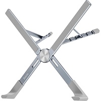 Підставка для ноутбука Hoco PH51 X Bystander Metal Folding Laptop Holder Metal Grey - придбати в Дніпрі, Україні: ціна, характеристики | інтернет-магазин TOUCH