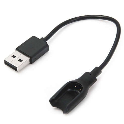 Зарядное устройство Xiaomi Mi Fit USB Charger для Mi band 3 (Black)