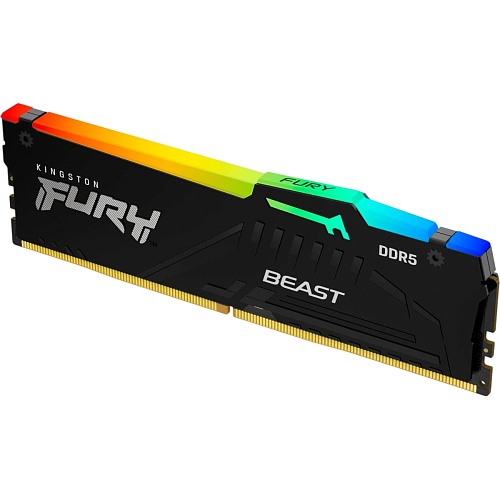 Модуль пам'яті DDR5 Kingston FURY Beast RGB EXPO 32GB 5600MHz Black (KF556C36BBE2A-32) - придбати в Дніпрі, Україні: ціна, характеристики | інтернет-магазин TOUCH