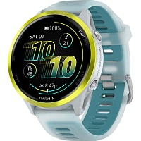 Смарт-часы Garmin Forerunner 570 47mm Amp Yellow Aluminum with Translucent Whitestone/Turquoise Band (010-02971-01) 