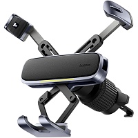 Автотримач Baseus UltraControl Gravity Grey (C40483401813-00) - придбати в Дніпрі, Україні: ціна, характеристики | інтернет-магазин TOUCH