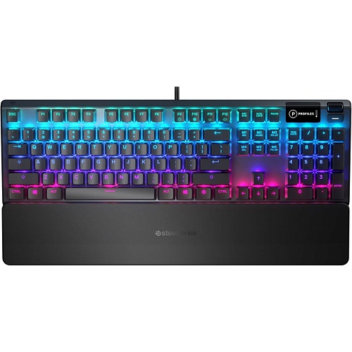 Клавіатура SteelSeries Apex 5 (64532) - придбати в Дніпрі, Україні: ціна, характеристики | інтернет-магазин TOUCH