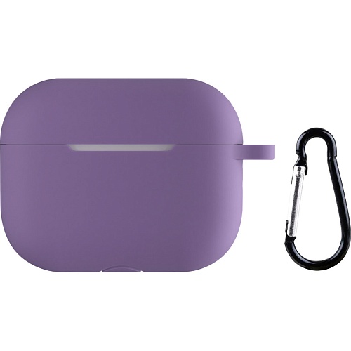 Чехол Silicone Case + Carbine для AirPods Pro 2 Violet