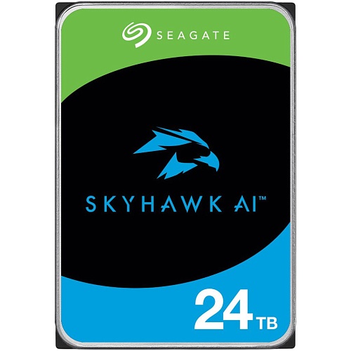 Жесткий диск 3.5" Seagate SkyHawk AI 24TB SATA 512MB (ST24000VE002)