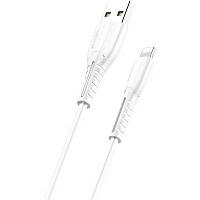 Кабель Usams Lightning U35 USB-A to Lightning 2A 1m White (SJ364USB02) - придбати в Дніпрі, Україні: ціна, характеристики | інтернет-магазин TOUCH