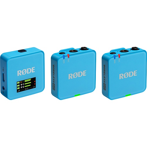 Микрофонная радиосистема Rode Wireless GO Gen 3 Blue (WIGOGEN3BLU)