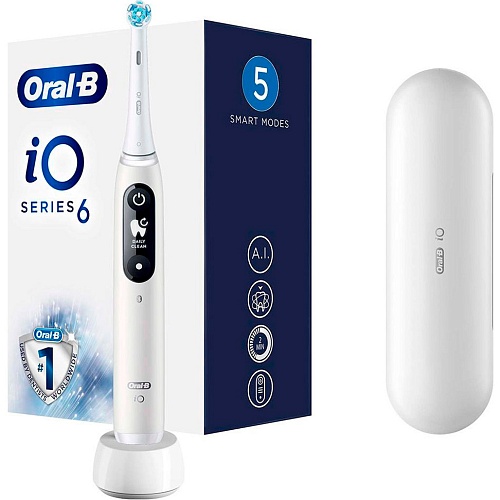 Электрическая зубная щетка Oral-B iO Series 6 White