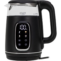Електрочайник Adler AD 1305 Black Silver - придбати в Дніпрі, Україні: ціна, характеристики | інтернет-магазин TOUCH