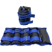 Обтяжувачі для ніг та рук EasyFit 0.5-2.5 kg Black/Blue (EF-WHT-0,5-2,5-BL) - придбати в Дніпрі, Україні: ціна, характеристики | інтернет-магазин TOUCH