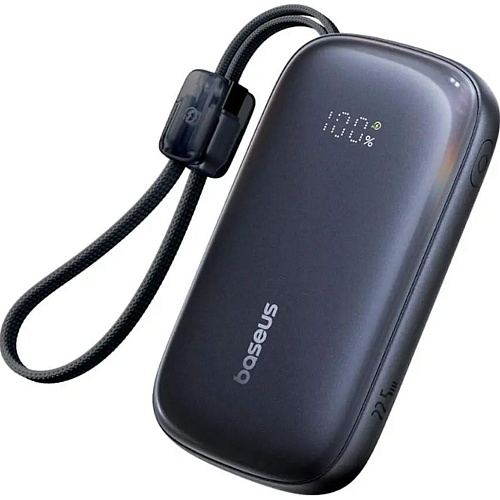 Внешний аккумулятор Baseus EnerFill Qpow 3 Ultra 10000mAh 22.5W Black (E0027L00)