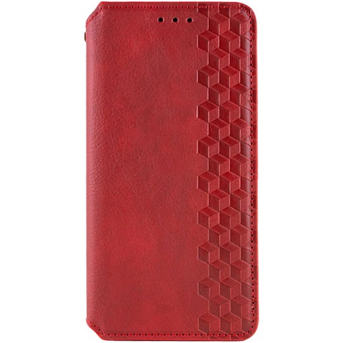 Чехол-книжка Rubic Leather Case для Redmi Note 13 Pro 5G/ Poco X6 5G Red