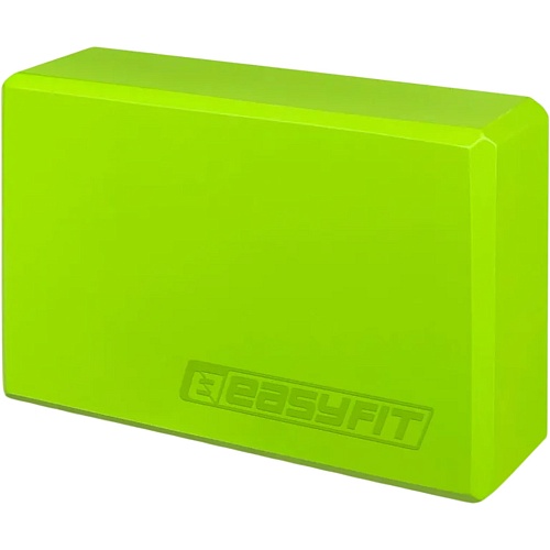 Блок для йоги EasyFit EVA Light Green (EF-1818-GN)