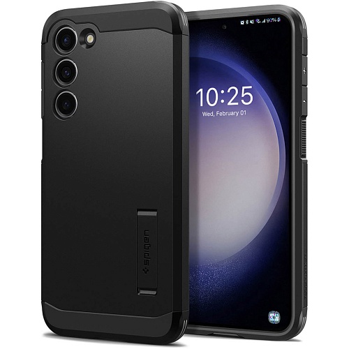 Чехол Spigen Tough Armor для Samsung Galaxy S23 Plus Black (ACS05672)