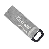 USB флеш-накопитель Kingston DataTraveler Kyson 256GB USB-A 3.2 Gen 1 Silver/Black (DTKN/256GB)