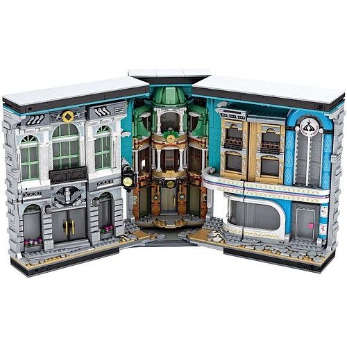 Конструктор Reobrix Уличная Архитектура 3D книга на полку (66032)