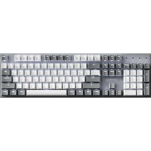 Клавиатура GamePro Genesis Metallic Outemu Red Swithes USB Gray (MK144G)