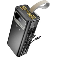 Зовнішній акумулятор Hoco DB58 Plentiful 30000mAh 22.5W Black - придбати в Дніпрі, Україні: ціна, характеристики | інтернет-магазин TOUCH