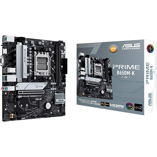 Материнська плата Asus Prime B650M-K - придбати в Дніпрі, Україні: ціна, характеристики | інтернет-магазин TOUCH