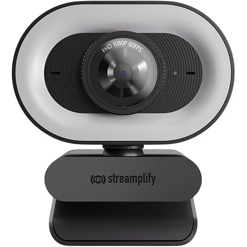 Веб-камера Streamplify CAM PLUS-FHD-2M60-LIGHT Black (SPCW-CLFH221.11)