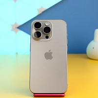 Смартфон Apple iPhone 15 Pro 256GB Natural Titanium (MTV53) Б/У - придбати в Дніпрі, Україні: ціна, характеристики | інтернет-магазин TOUCH